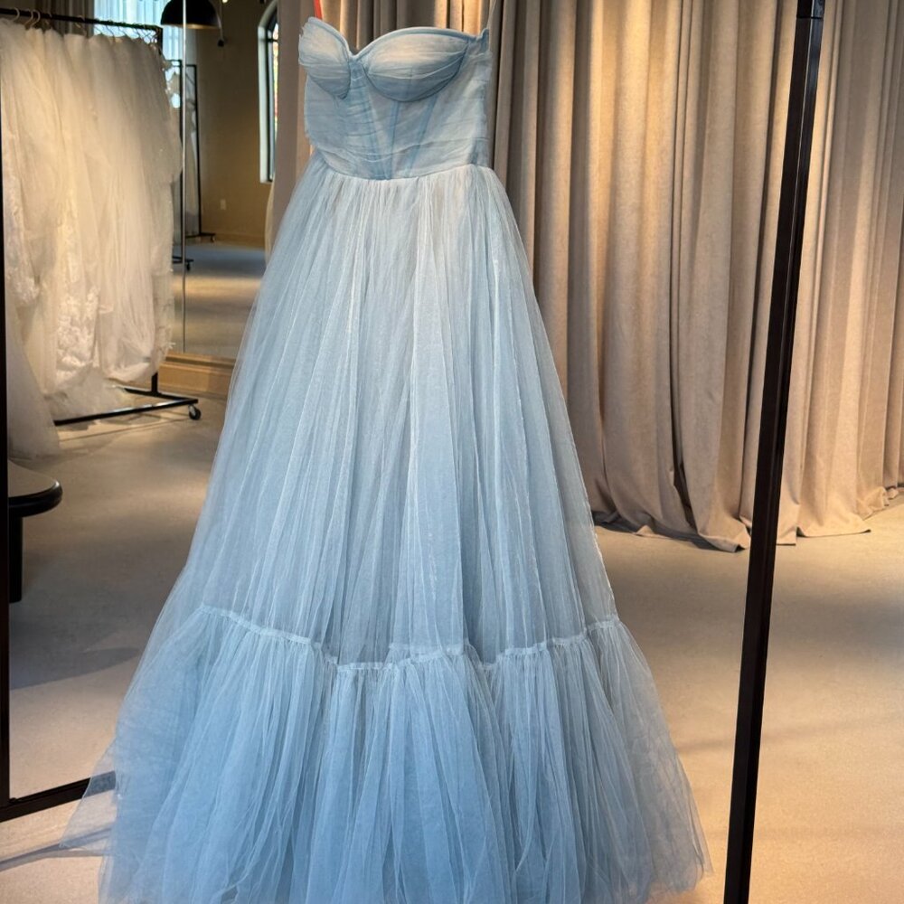 Milla Ocean Wave Maxi Tulle Dress - Picture 4 of 7